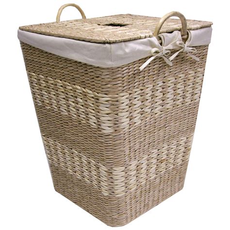 laundry hamper woven|woven laundry hamper 16x16x2.